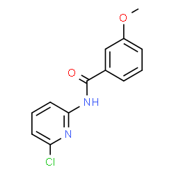 Benzamide, N-(6-chloro-2-pyridinyl)-3-methoxy- structure