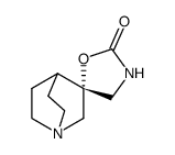 Spiro[1-azabicyclo[2.2.2]octane-3,5-oxazolidin]-2-one, (3R)- (9CI) picture