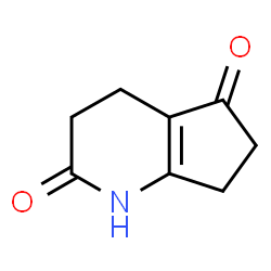 1H-Cyclopenta[b]pyridine-2,5-dione,3,4,6,7-tetrahydro-(9CI) Structure