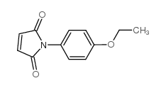 1-(4-乙氧苯基)-1H-吡咯-2,5-二酮结构式