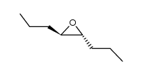 (4S,5S)-4,5-Epoxyoctane Structure