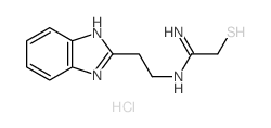 N-(2-(1H-Benzimidazol-2-yl)ethyl)-2-mercaptoethanimidamide structure