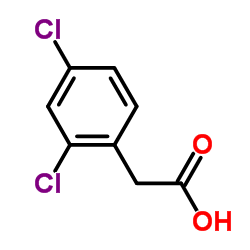 2,4-Dichlorophenylacetic acid Structure