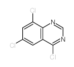 4,6,8-trichloroquinazoline Structure