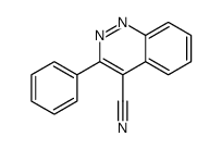3-phenylcinnoline-4-carbonitrile结构式