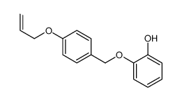 2-[(4-prop-2-enoxyphenyl)methoxy]phenol结构式