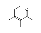 3-Hexen-2-one,3,4-dimethyl structure
