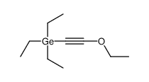 2-ethoxyethynyl(triethyl)germane Structure