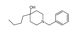 1-benzyl-4-butylpiperidin-4-ol structure