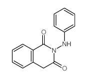 1,3(2H,4H)-Isoquinolinedione,2-(phenylamino)- Structure