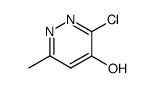 3-chloro-6-methyl-1H-pyridazin-4-one结构式