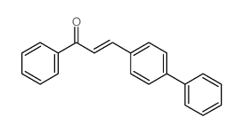 2-Propen-1-one,3-[1,1'-biphenyl]-4-yl-1-phenyl- Structure