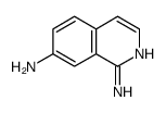 1,7-Isoquinolinediamine(9CI) structure