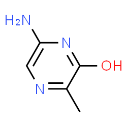 2(1H)-Pyrazinone,6-amino-3-methyl-(9CI) Structure