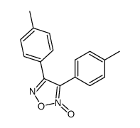 3,4-bis(4-methylphenyl)-1,2,5-oxadiazole-N-oxide Structure