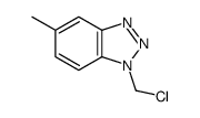 1H-Benzotriazole,1-(chloromethyl)-5-methyl-(9CI) picture