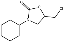 5-(chloromethyl)-3-cyclohexyl-1,3-oxazolidin-2-one Structure