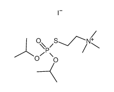 (2-diisopropoxyphosphorylsulfanyl-ethyl)-trimethyl-ammonium, iodide结构式