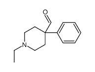 1-ethyl-4-phenylpiperidine-4-carbaldehyde结构式