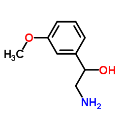 2-Amino-1-(3-methoxyphenyl)ethanol Structure