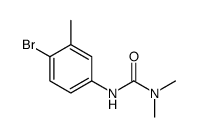 3-(4-bromo-3-methylphenyl)-1,1-dimethylurea结构式