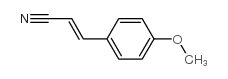 4-methoxycinnamonitrile Structure