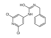 N-BENZYL-N'-(2,6-DICHLORO-4-PYRIDYL)UREA结构式