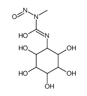1-methyl-1-nitroso-3-(2,3,4,5,6-pentahydroxycyclohexyl)urea Structure