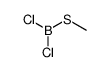 dichloro(methylsulfanyl)borane Structure