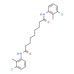 N,N'-Bis(3-chloro-2-methylphenyl)nonanediamide picture