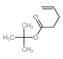 4-Pentenoic acid,1,1-dimethylethyl ester Structure