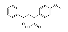 2-(4-methoxyphenyl)-4-oxo-4-phenylbutanoic acid Structure