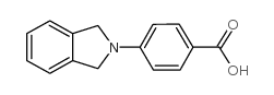 4-(1,3-Dihydro-isoindol-2-yl)-benzoic acid结构式