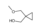 (1-(methoxymethyl)cyclopropyl)methanol Structure