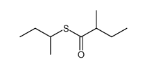 S-sec-butyl 2-methyl thiobutyrate结构式