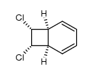 (1R,6S,7S,8R)-7,8-dichlorobicyclo[4.2.0]octa-2,4-diene结构式