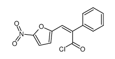 3-(5-nitro-furan-2-yl)-2-phenyl-acryloyl chloride Structure