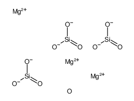 dioxido-oxo-silane, magnesium(+2) cation structure