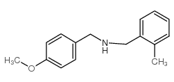 (4-METHOXY-BENZYL)-(2-METHYL-BENZYL)-AMINE structure