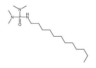 N''-dodecyl-N,N,N',N'-tetramethylphosphoric triamide结构式