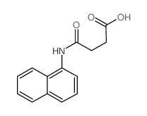 4-(naphthalen-1-ylamino)-4-oxobutanoic acid Structure