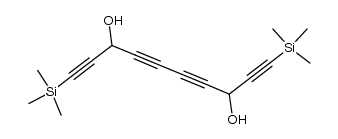1,10-bis-trimethylsilanyl-deca-1,4,6,9-tetrayne-3,8-diol结构式