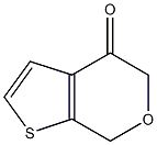 5,7-dihydro-4H-thieno[2,3-c]pyran-4-one结构式