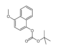 tert-butyl (4-methoxynaphthalen-1-yl) carbonate Structure