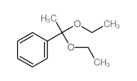 Acetophenone diethyl ketal Structure