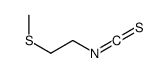 1-isothiocyanato-2-methylsulfanylethane结构式