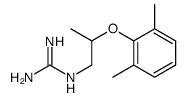 2-[2-(2,6-dimethylphenoxy)propyl]guanidine结构式