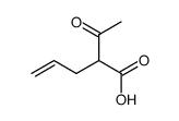 2-acetyl-pent-4-enoic acid Structure