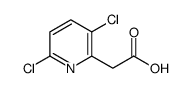 (3,6-DICHLOROPYRIDIN-2-YL)ACETIC ACID structure