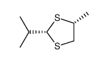 1,3-Dithiolane,4-methyl-2-(1-methylethyl)-,cis-(9CI) picture